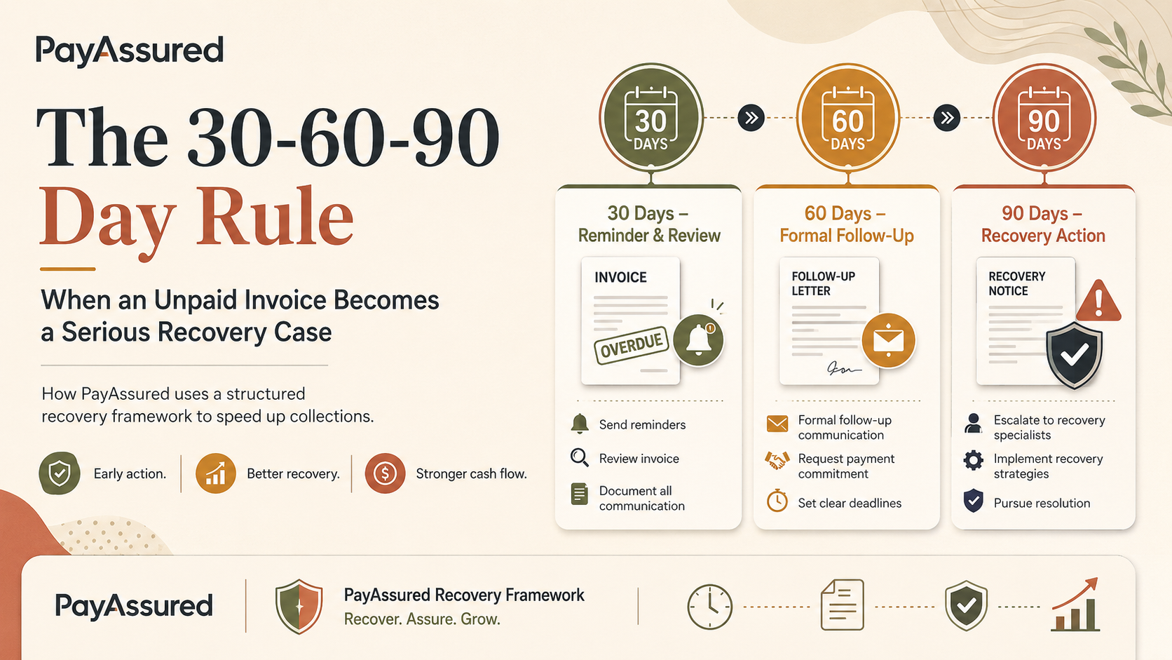 The 30-60-90 Day Rule: When an Unpaid Invoice Becomes a Serious Recovery Case